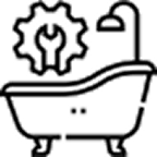 Bathroom Removal & Preparation Icon