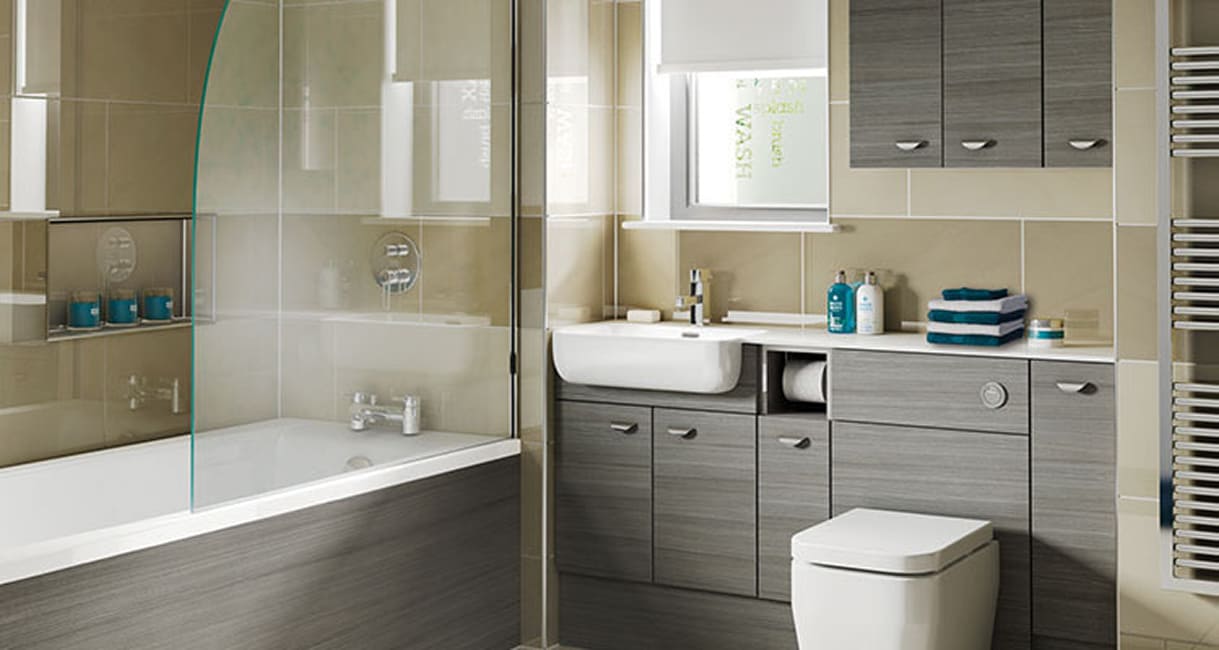 bathroom tile installation