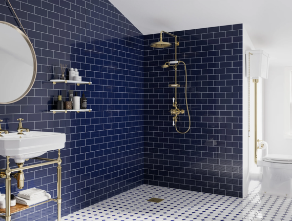 Bathroom Floor Tile Installation